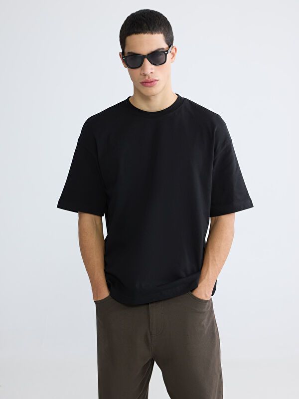 Moudda LC Waikiki - T-shirt basique manches courtes en jersey - Tunisie 1