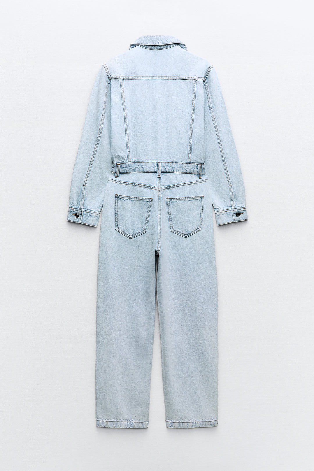 Combinaison jean manches longues poches avant**