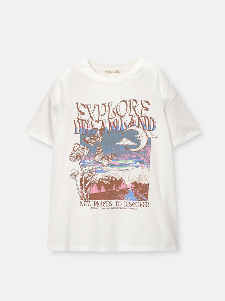 Moudda PULL & BEAR - Body Graphique Ésotériques Montagnes - Tunisie 2
