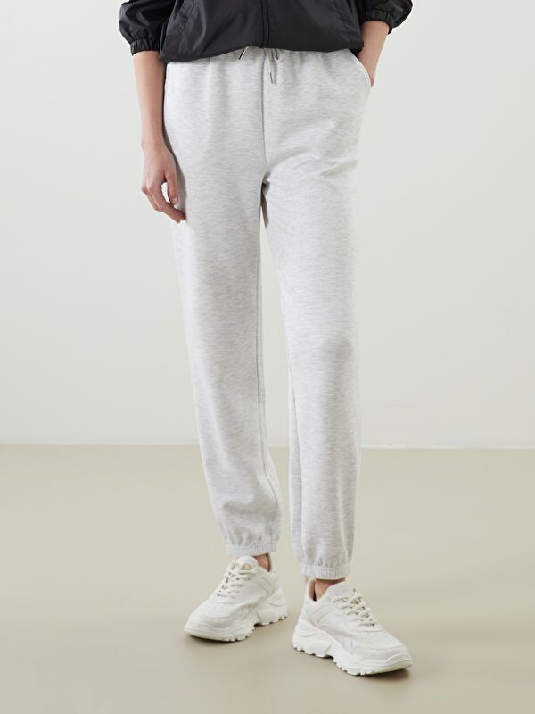 Moudda LC Waikiki - Pantalon jersey Femme Blanche-neige mélan - Tunisie 2