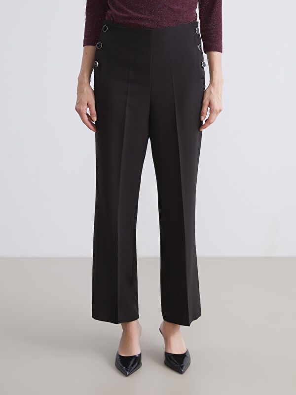 Moudda LC Waikiki - Pantalon tissé moyen Femme Noir - Tunisie 2