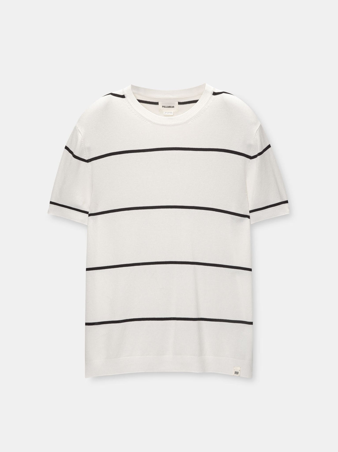 Moudda PULL & BEAR - Pull Col Rond Basique Demi-Manches - Tunisie 3
