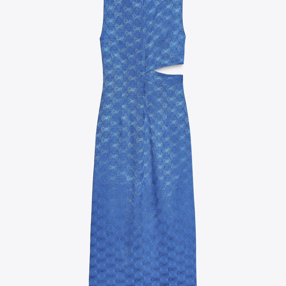 Moudda ZARA - Robe Midi Jacquard - Manches Courtes & Snaps - Tunisie 2