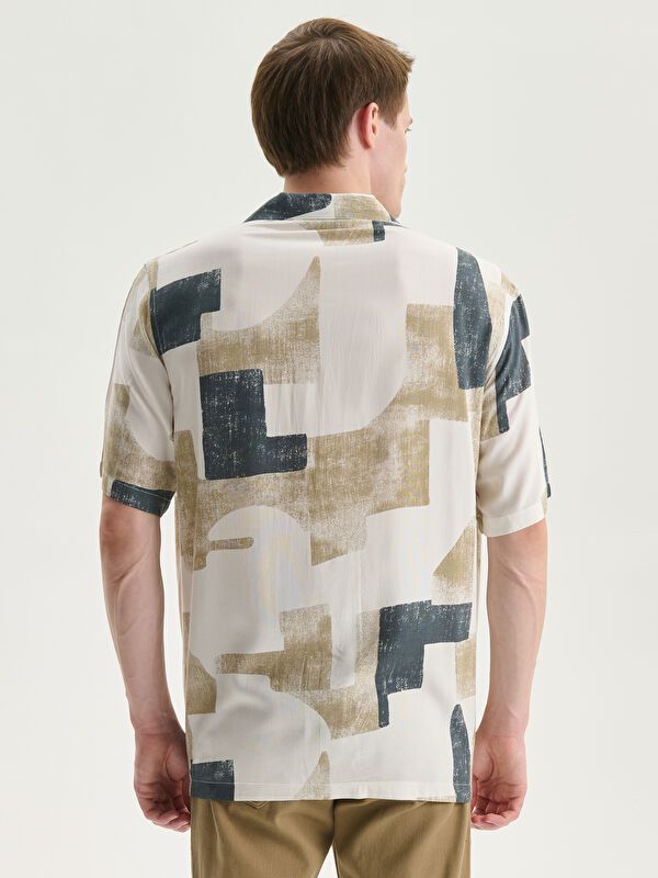 Moudda LC Waikiki - Chemise imprimée manches courtes en tissu tissé pour Homme - Tunisie 3