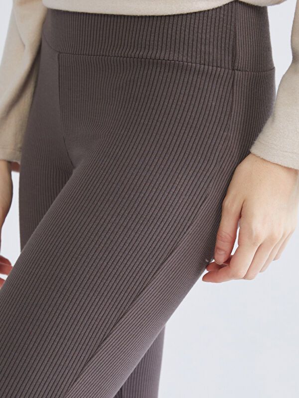 Moudda LC Waikiki - Pantalon en jersey Femme Brun - Tunisie 3