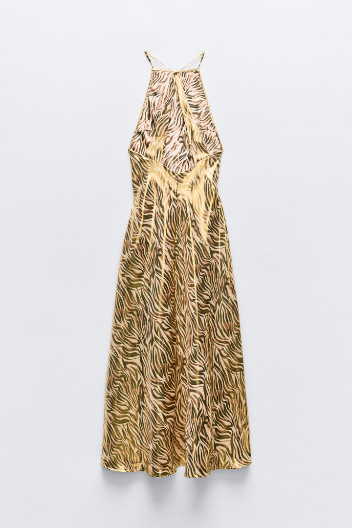 Robe imprimé animal Foil
