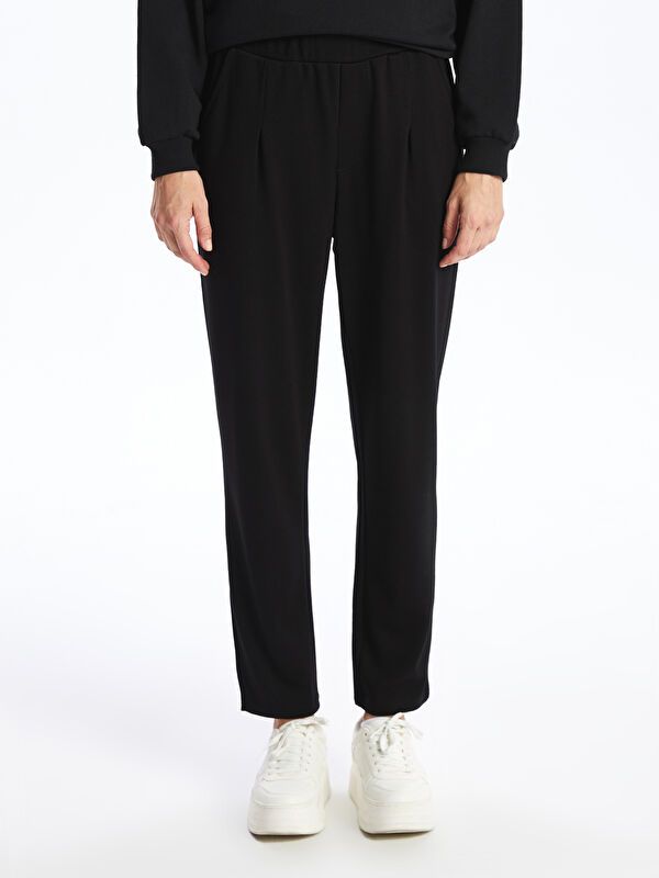 Moudda LC Waikiki - Pantalon tissé moyen Femme Noir - Tunisie 2