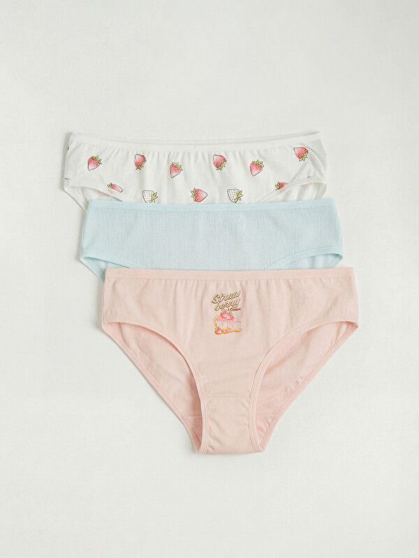 Moudda LC Waikiki - sous-vêtement (slip) en jersey pour Fille couleur  Rose clair - Tunisie 1