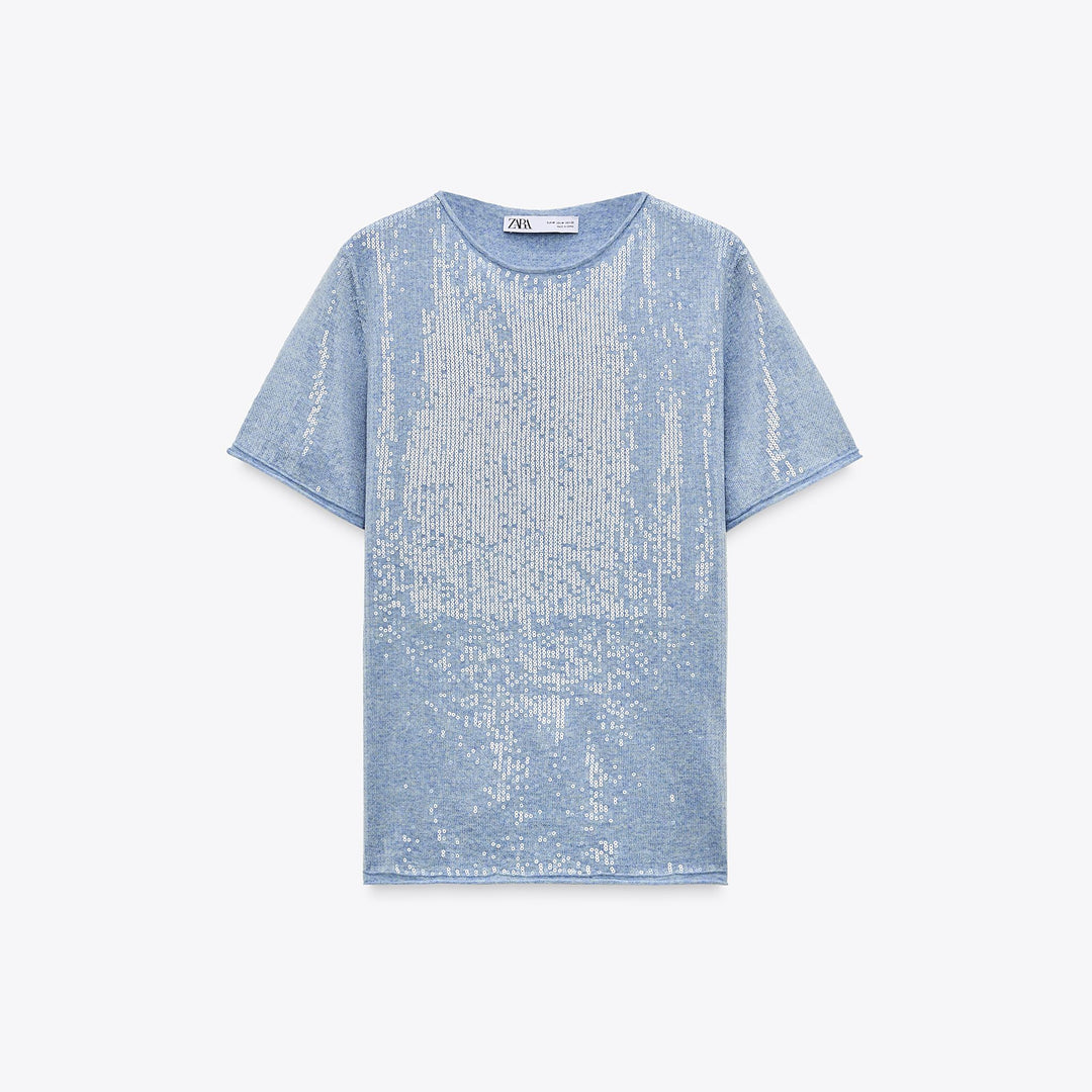 Moudda ZARA - Pull - Broderie Extra-fine & Sequins - Tunisie 1
