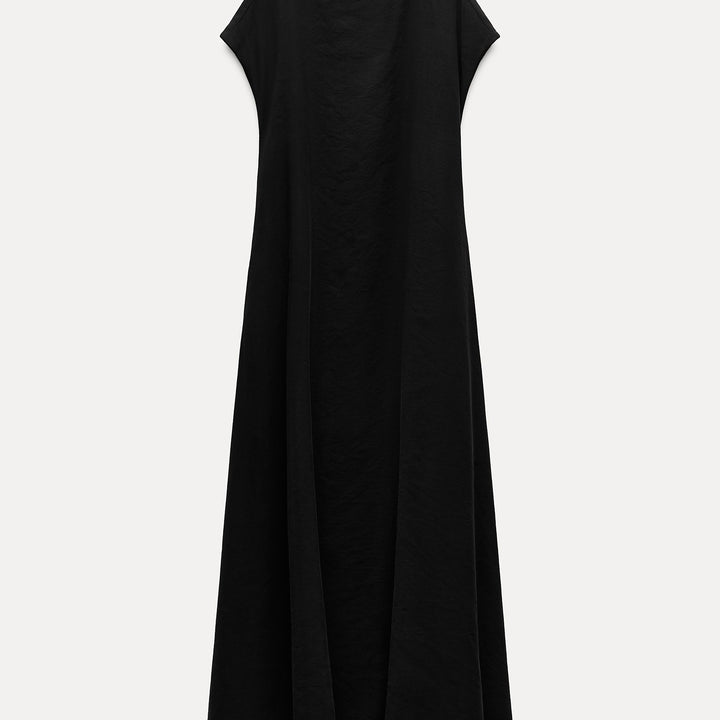 Moudda ZARA - Robe mi-longue fluide manches tombantes enveloppante volume - Tunisie 1