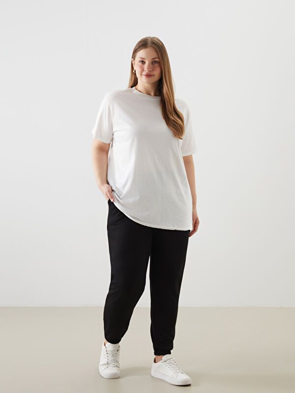 Moudda LC Waikiki - Pantalon jersey Femme Noir - Tunisie 3