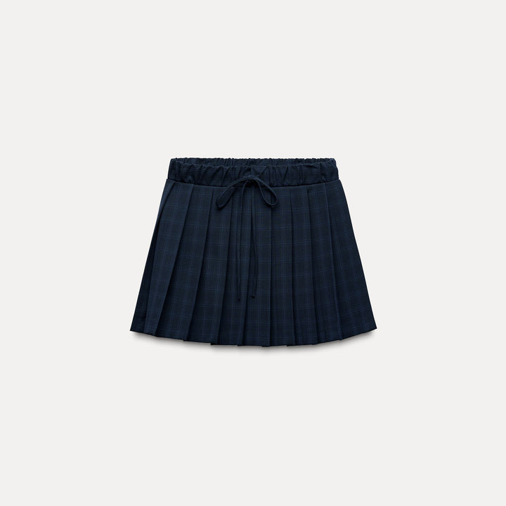Moudda ZARA - Jupe mini plissée carreaux taille élastique - Tunisie 2