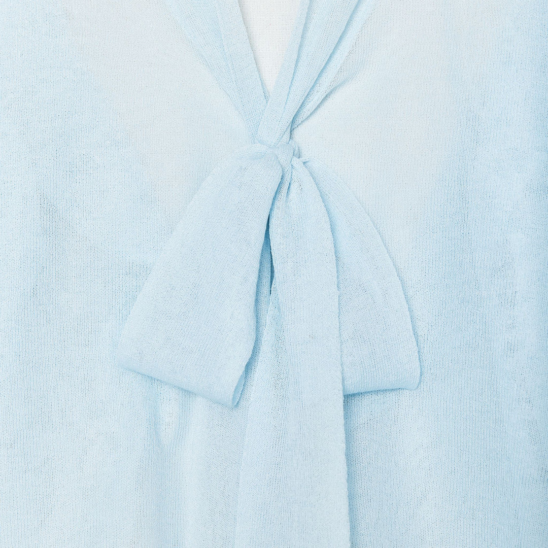 Moudda ZARA - Blouse Maille Fine - Nœud - Tunisie 3