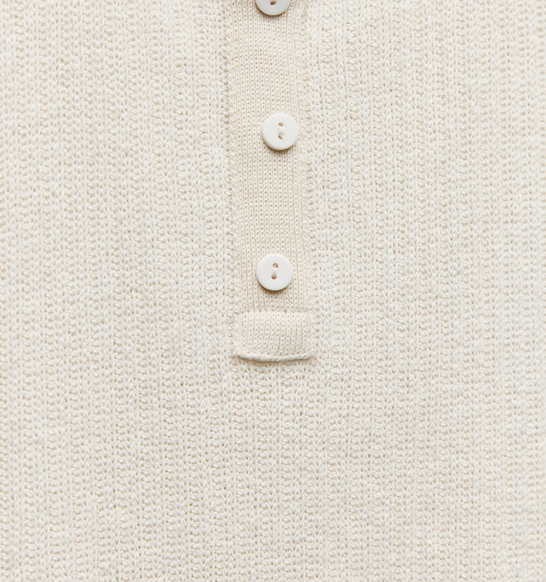 Moudda ZARA - Haut côtelé style rustique, patte de boutonnage - Tunisie 2