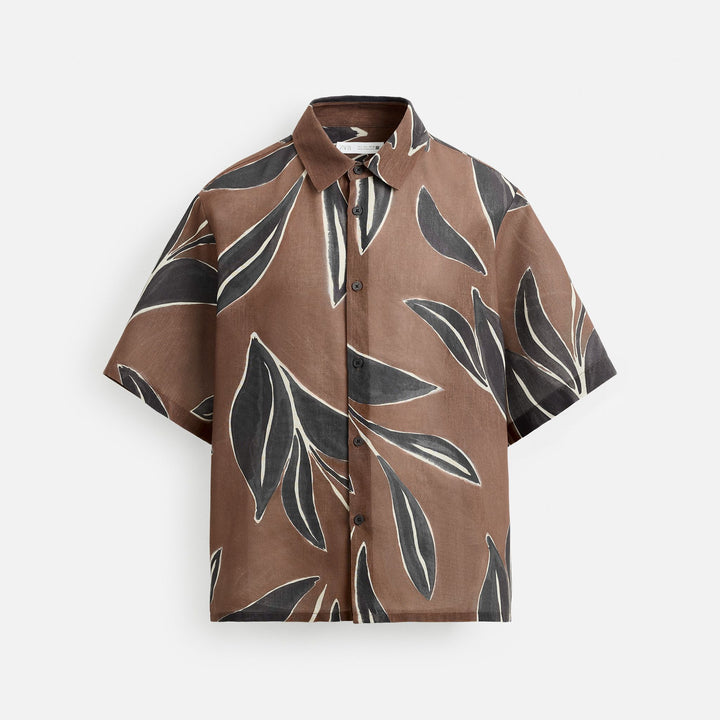 Moudda ZARA - Chemise Imprimée - Feuilles - Tunisie 1