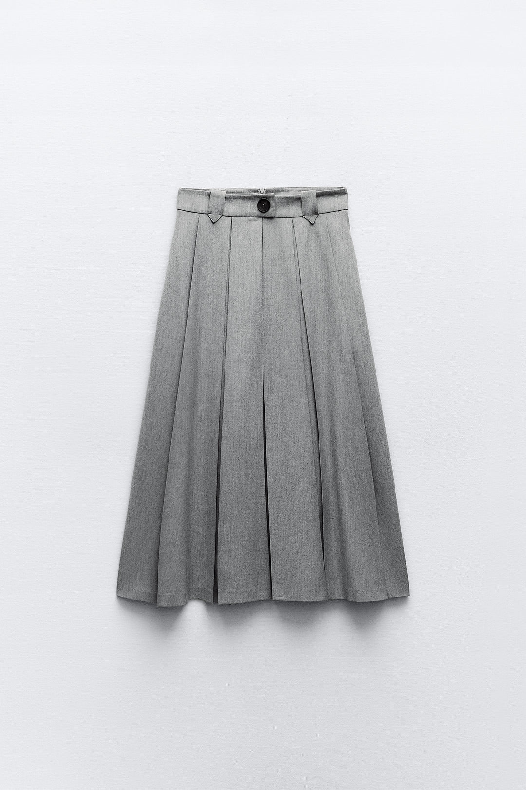 Jupe midi plissée