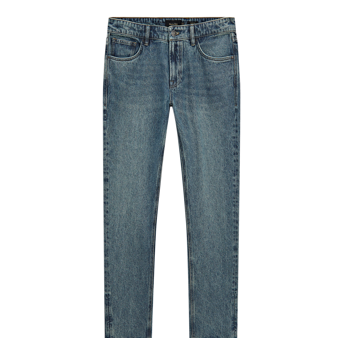 Moudda Massimo Dutti - Pantalon jean dirty stone coupe fuselée - Tunisie 2