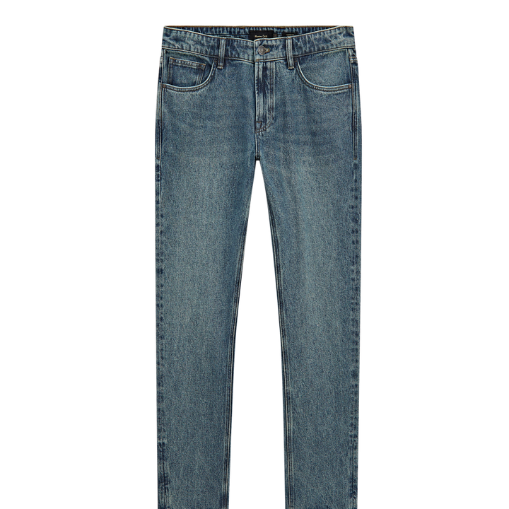 Moudda Massimo Dutti - Pantalon jean dirty stone coupe fuselée - Tunisie 2