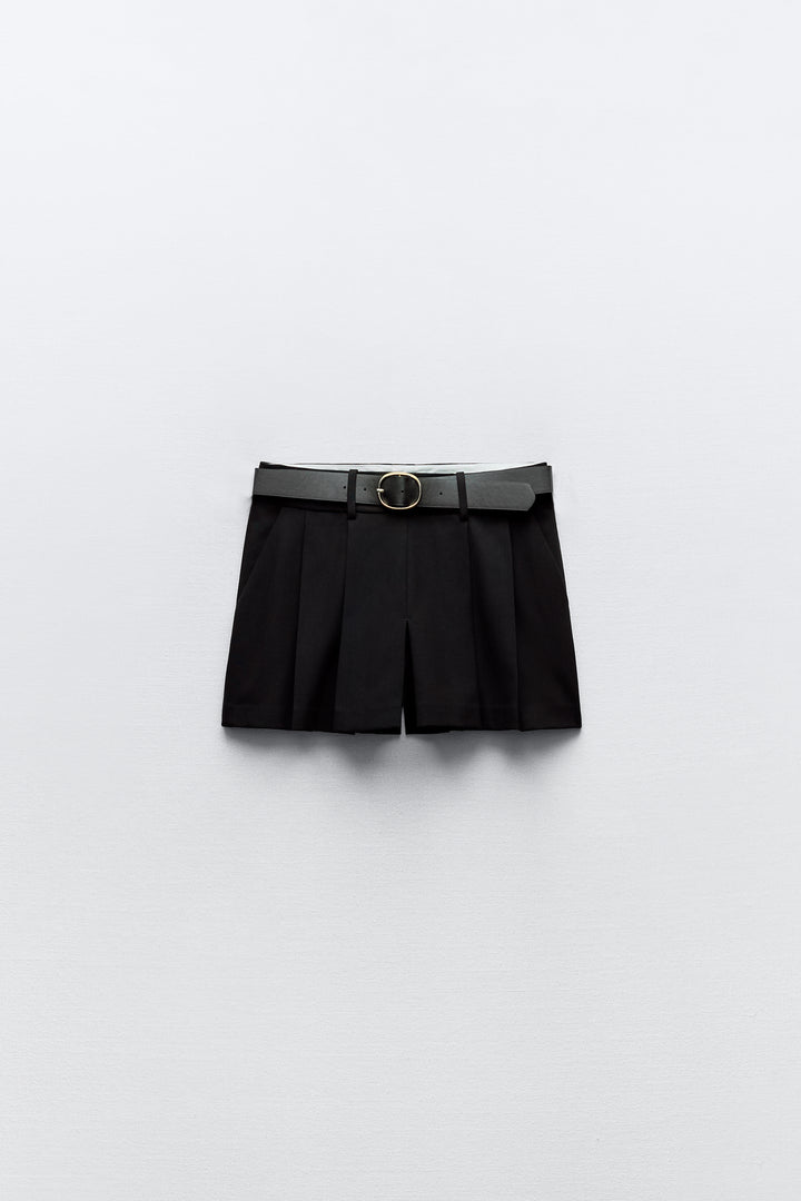 Ceinture lisse boucle ovale