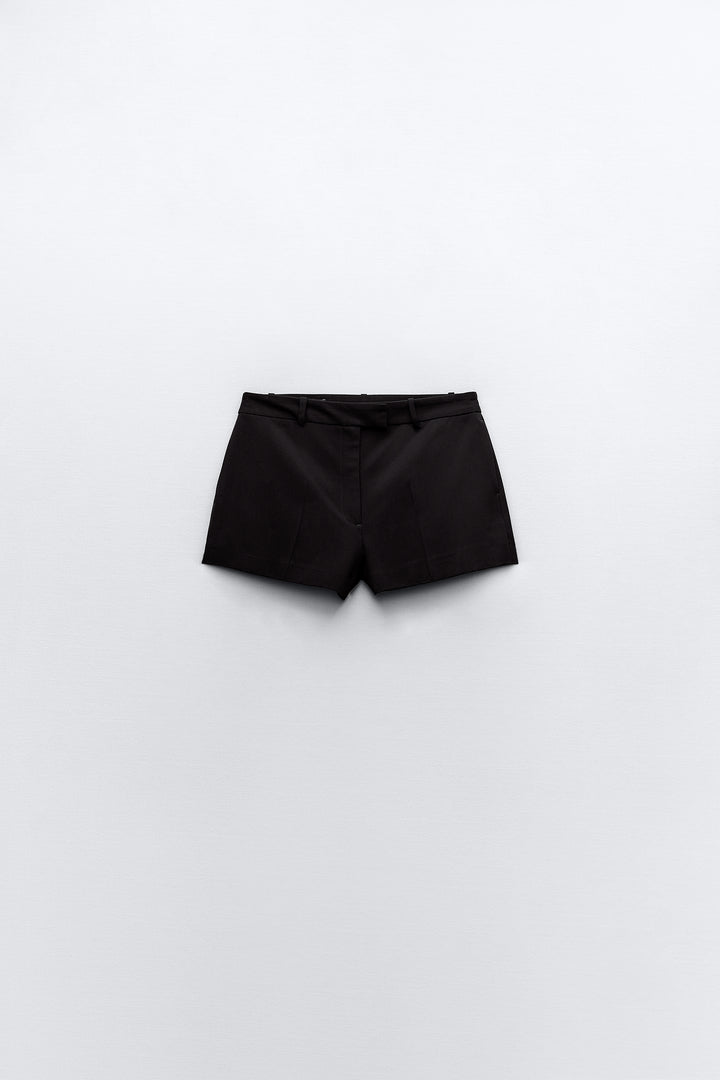 Mini-short taille croisée