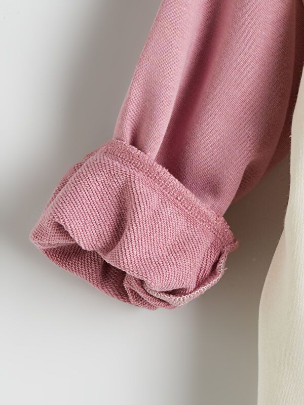 Moudda LC Waikiki - Ensemble jersey sous licence Fille Ecru - Tunisie 4