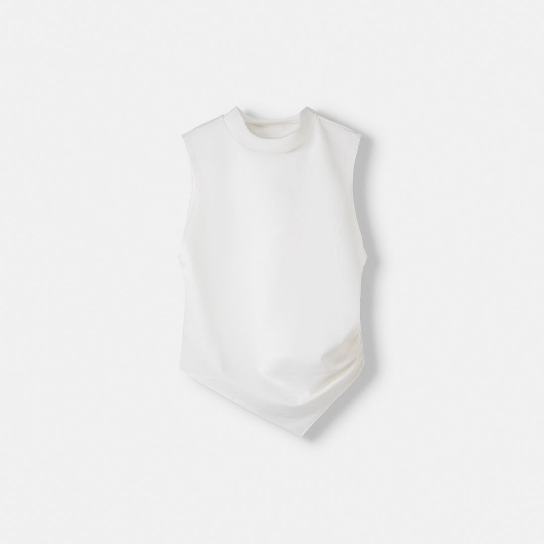 Moudda BERSHKA - Top Maille Roma Col Montant Asymétrique - Tunisie 1