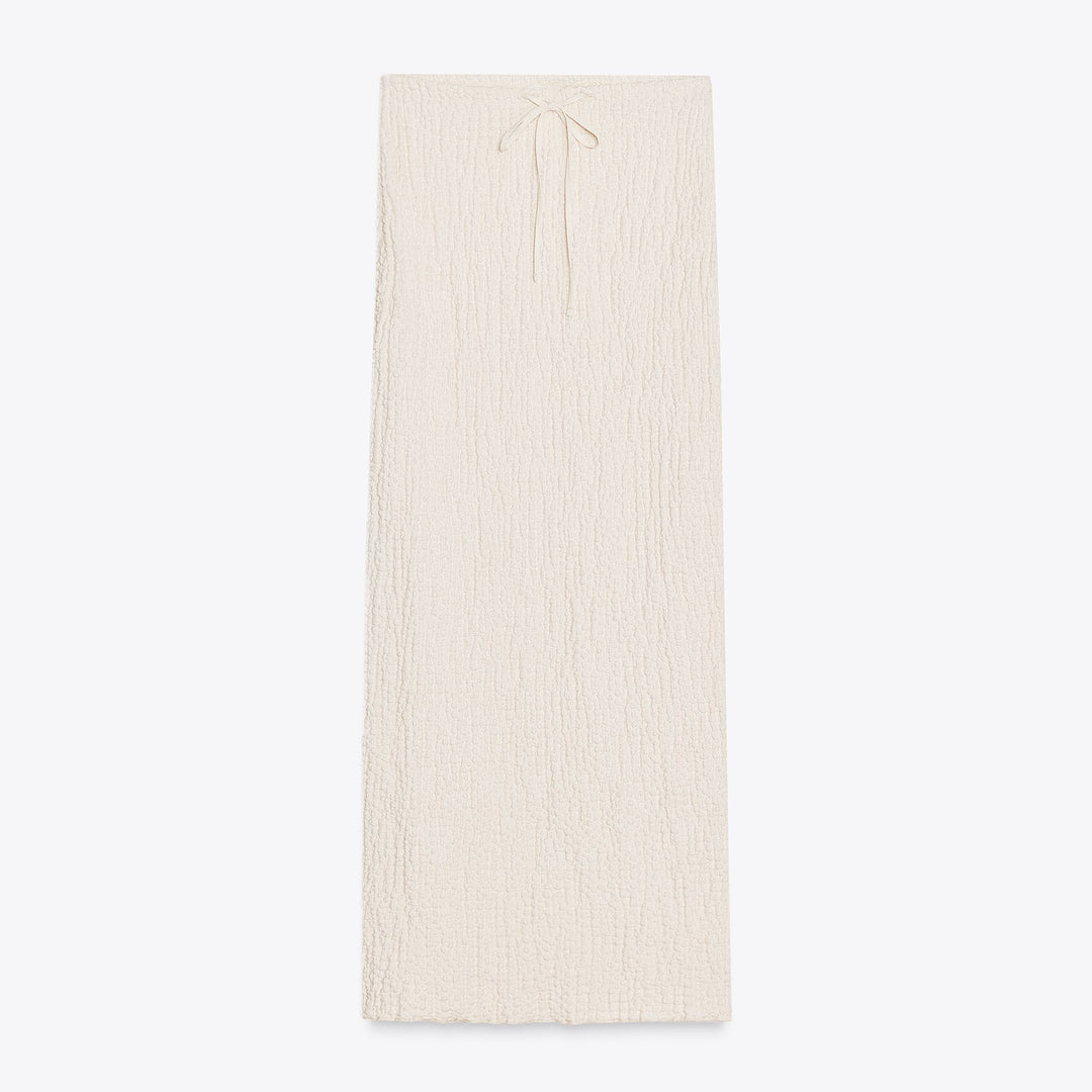 Moudda ZARA - Jupe Maxi - Texture & Cordon - Tunisie 1