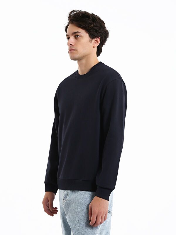 Moudda LC Waikiki - Sweatshirt en jersey Homme Marine - Tunisie 4