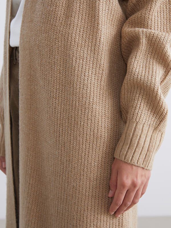 Moudda LC Waikiki - Cardigan en tricot Femme Beige - Tunisie 3