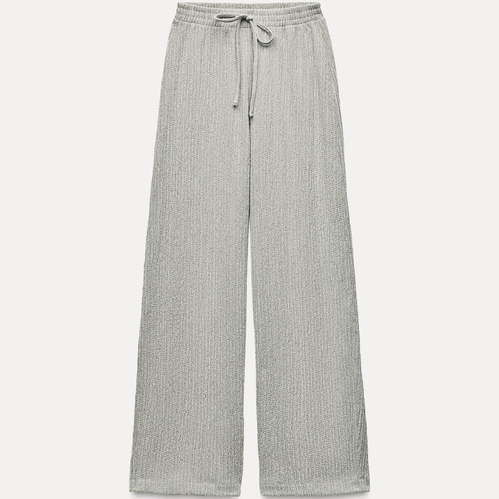 Moudda ZARA - Pantalon droit brossé, texture douce – ensemble - Tunisie 1