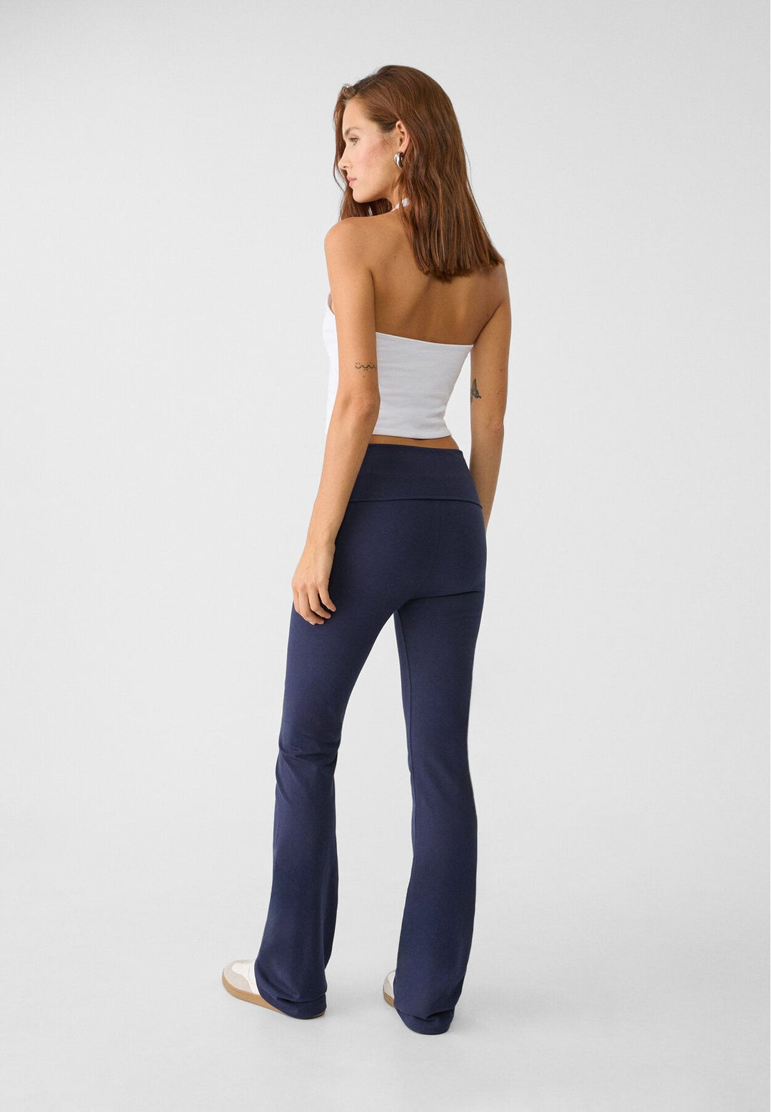 Moudda STRADIVARIUS - Legging Sport Flare avec Ceinture Revers - Tunisie 5