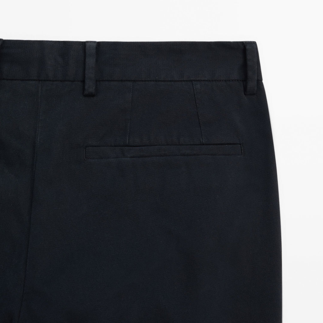 Moudda Massimo Dutti - Pantalon sergé cassé coupe slim - Tunisie 6