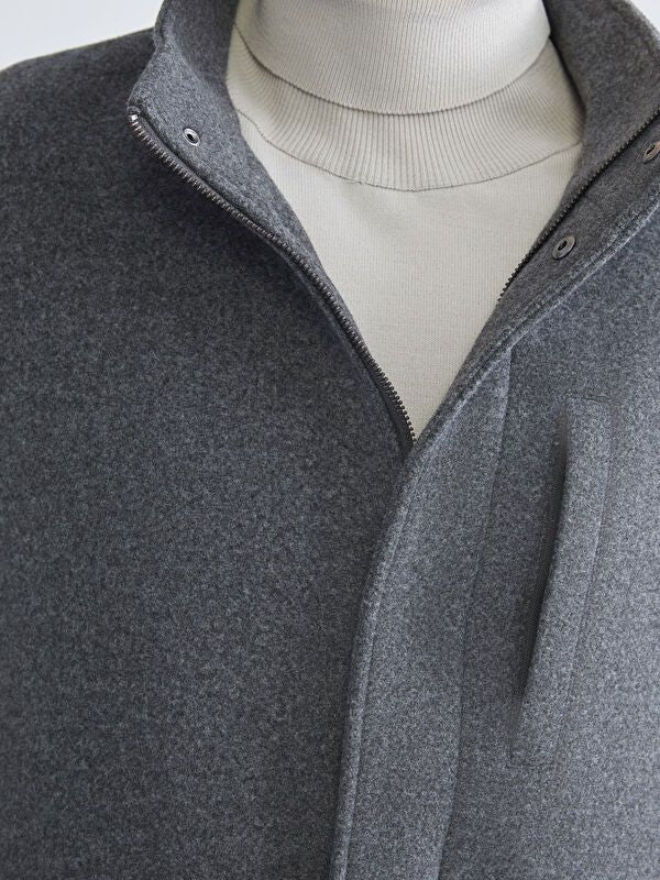 Moudda LC Waikiki - Manteau lourd Homme Mélange anthracite - Tunisie 3