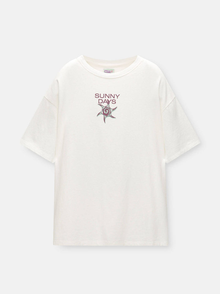 Moudda PULL & BEAR - Body Graphique Soleil Édition Été - Tunisie 5