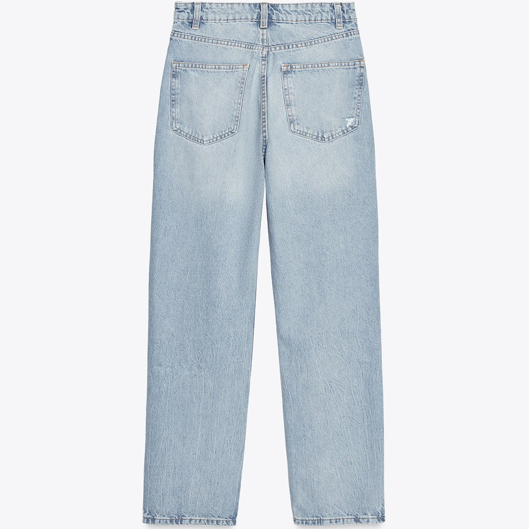 Moudda ZARA - Pantalon Mom Fit - Taille Haute & Déchiré - Tunisie 2