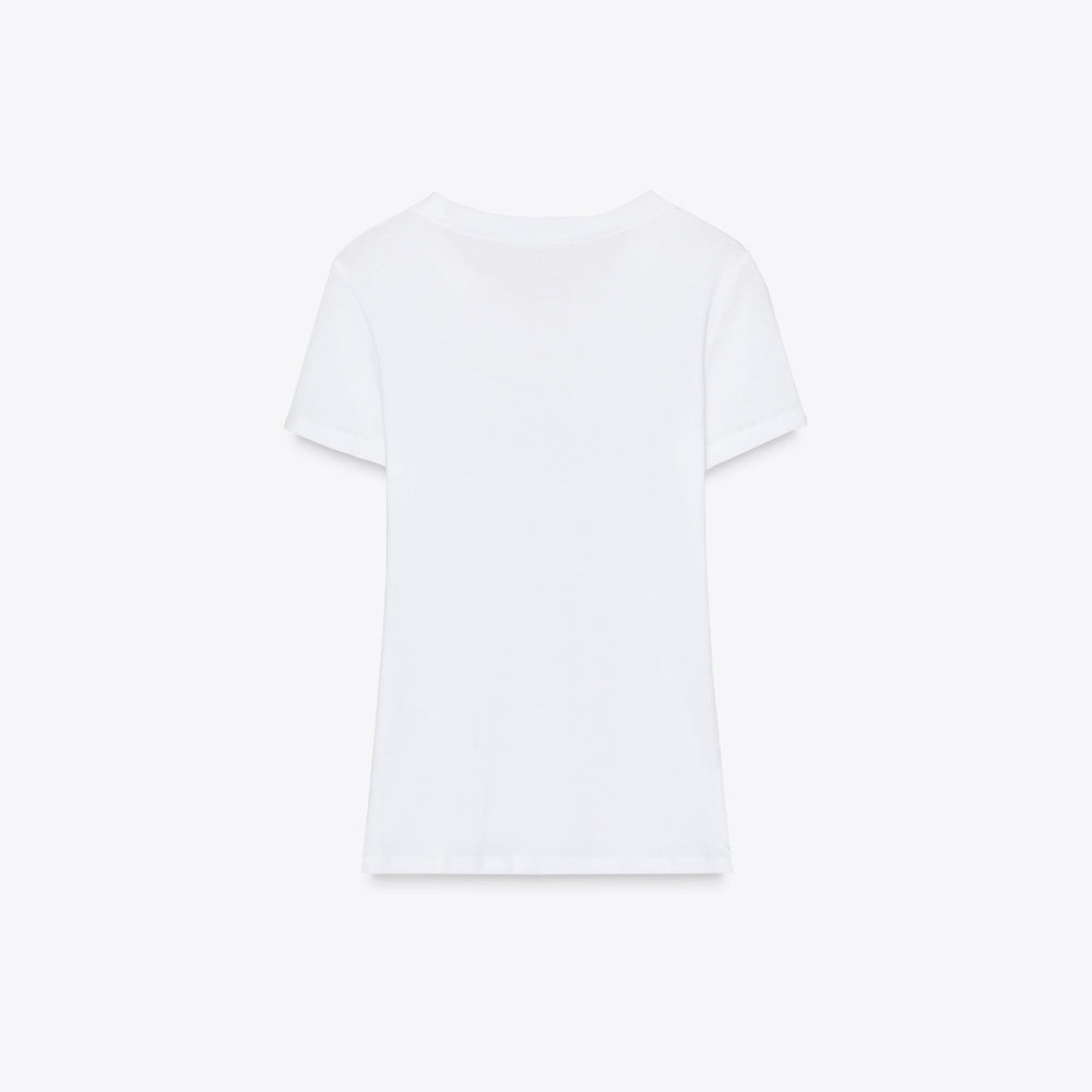 Moudda ZARA - T-Shirt - Crêpe & Col Rond - Tunisie 2