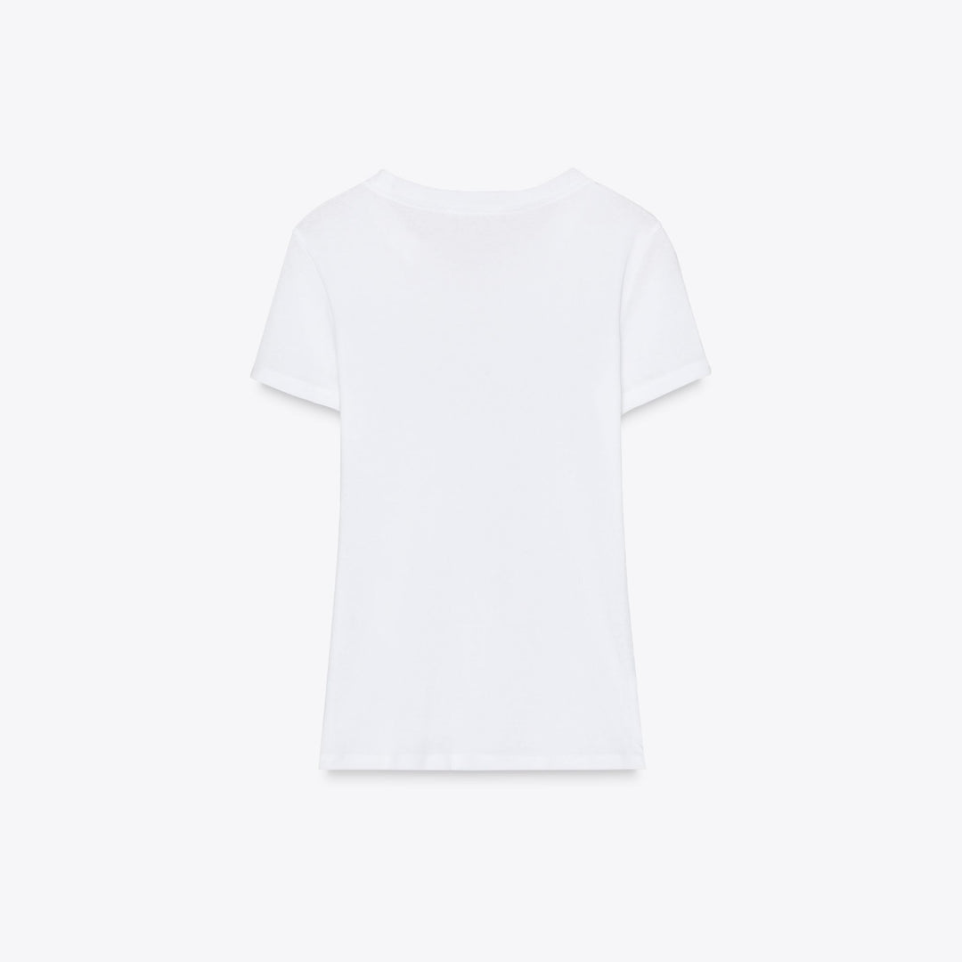 Moudda ZARA - T-Shirt - Crêpe & Col Rond - Tunisie 2