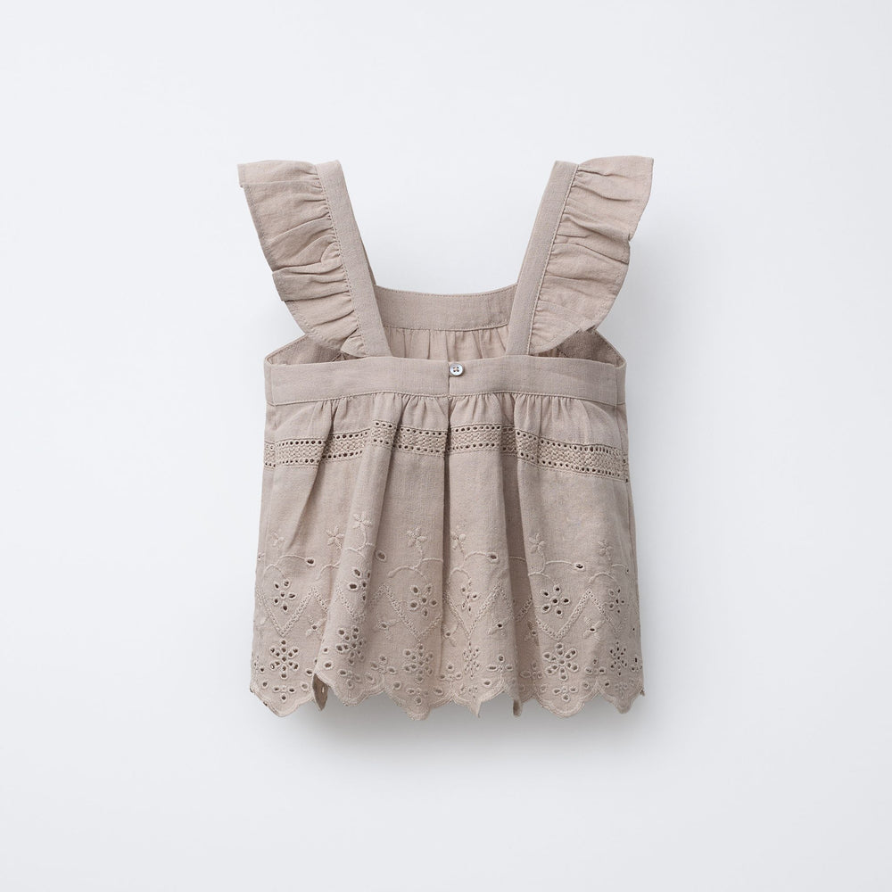 Moudda ZARA - Top Enfant Twinset Long - Collection Crochet - Tunisie 2