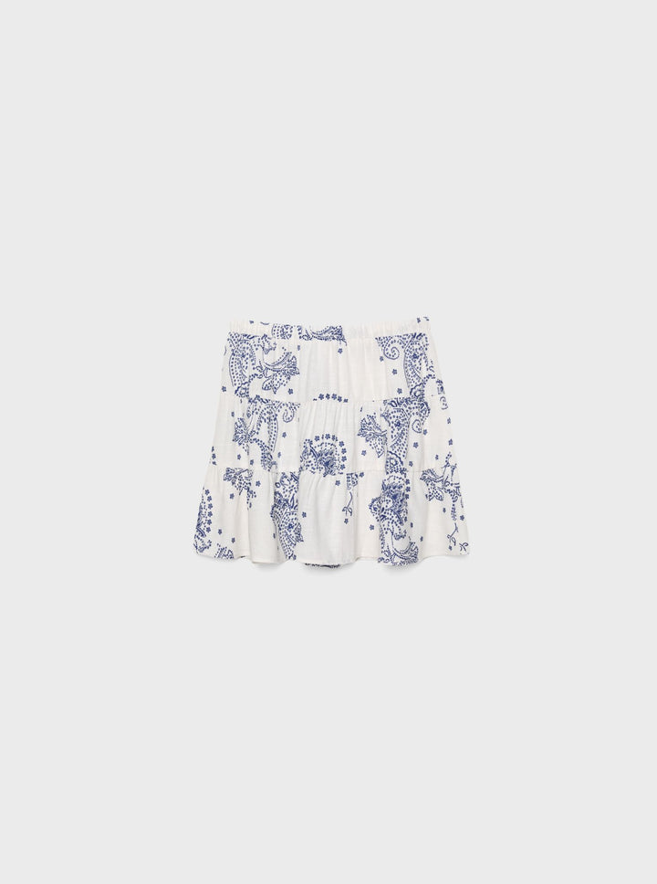 Moudda STRADIVARIUS - Mini Jupe Campagnarde Rustique Imprimée - Tunisie 3
