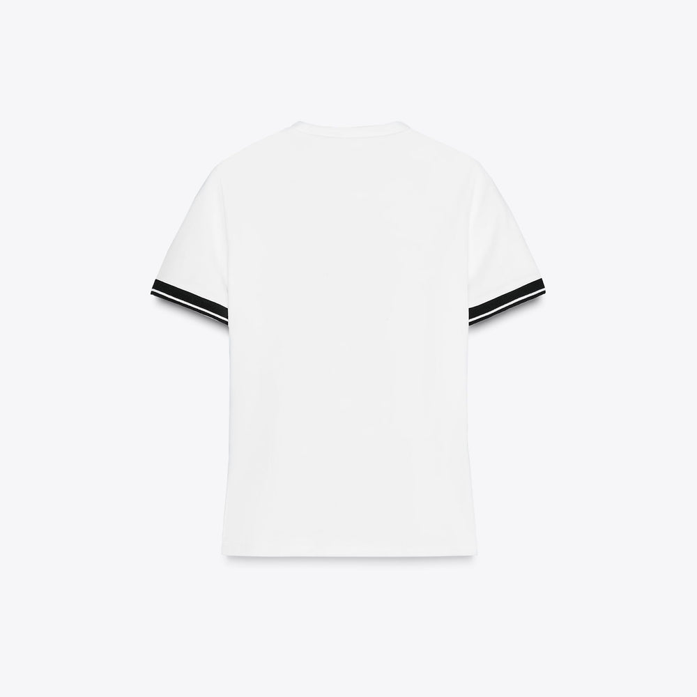 Moudda ZARA - T-Shirt - Coton/Lycra & Détails Contrastés - Tunisie 2