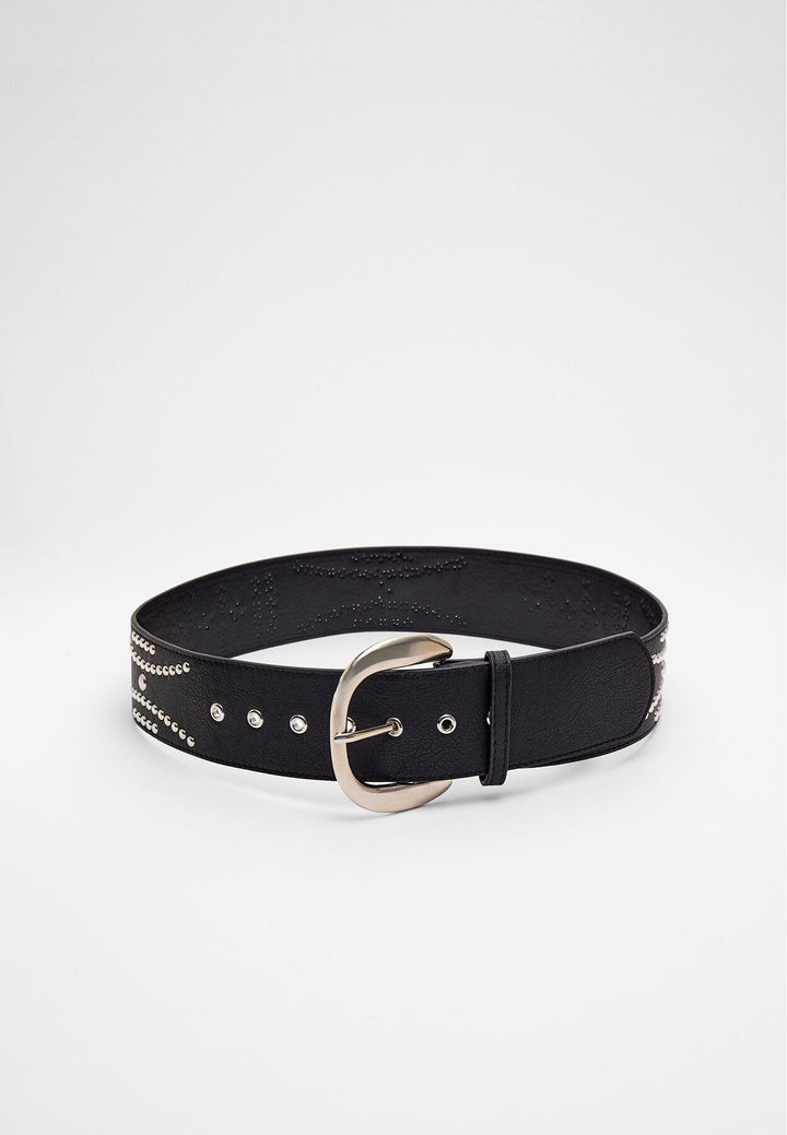 Moudda STRADIVARIUS - Ceinture Large avec Motif Géométrique - Tunisie 4