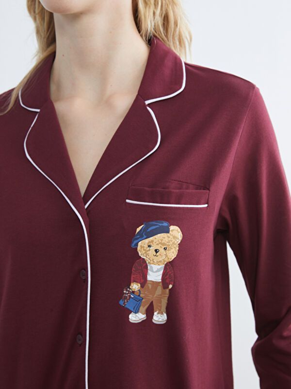 Moudda LC Waikiki - Pyjama manches longues en jersey pour Femme - Tunisie 3
