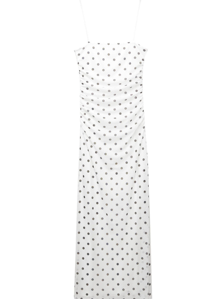 Moudda PULL & BEAR - Robe Midi - Fronces & Pois - Tunisie 1