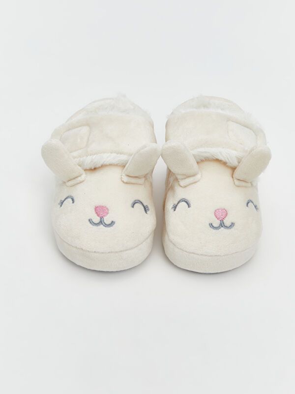 Moudda LC Waikiki - Pantoufles maison Fille Ecru - Tunisie 3