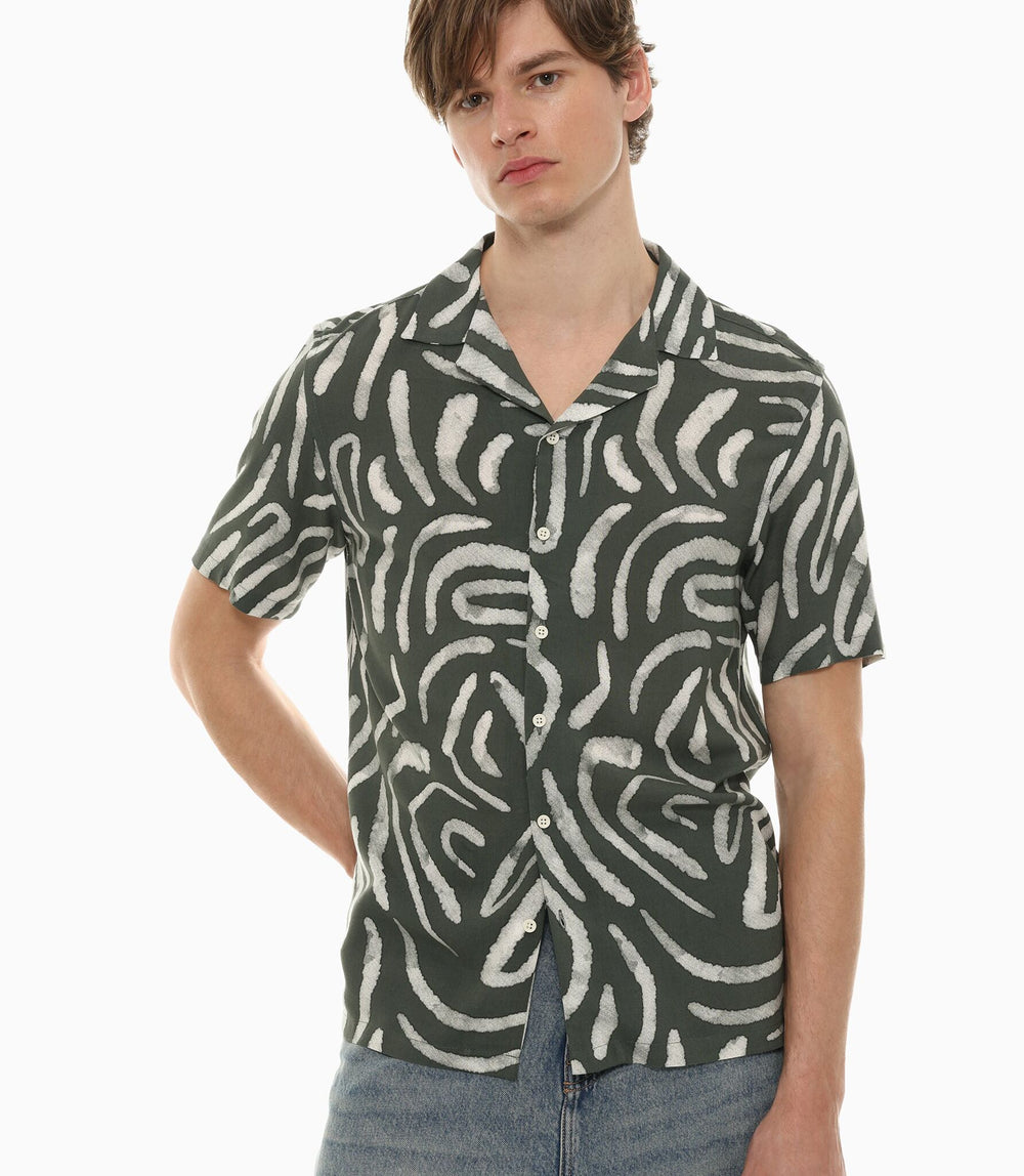 Moudda Lefties - Chemise Viscose - AOP - Tunisie 2
