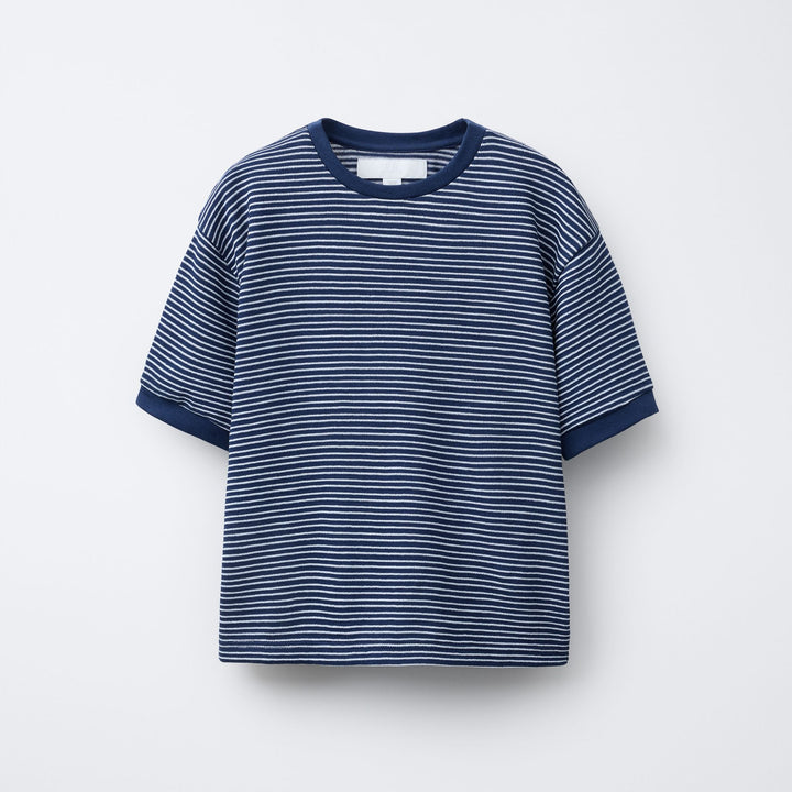Moudda ZARA - T-Shirt - Maille Coupée & Jacquard Rayures - Tunisie 1
