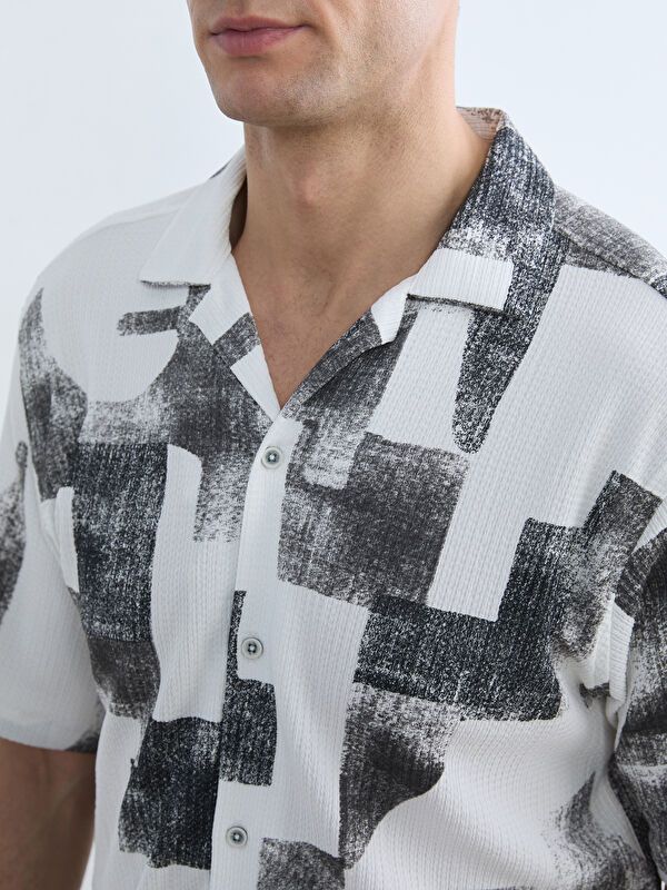 Moudda LC Waikiki - Chemise imprimée manches courtes en tissu pour Homme - Tunisie 3