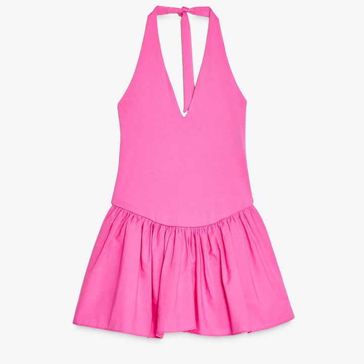 Moudda ZARA - Robe Halter - Volants - Tunisie 1
