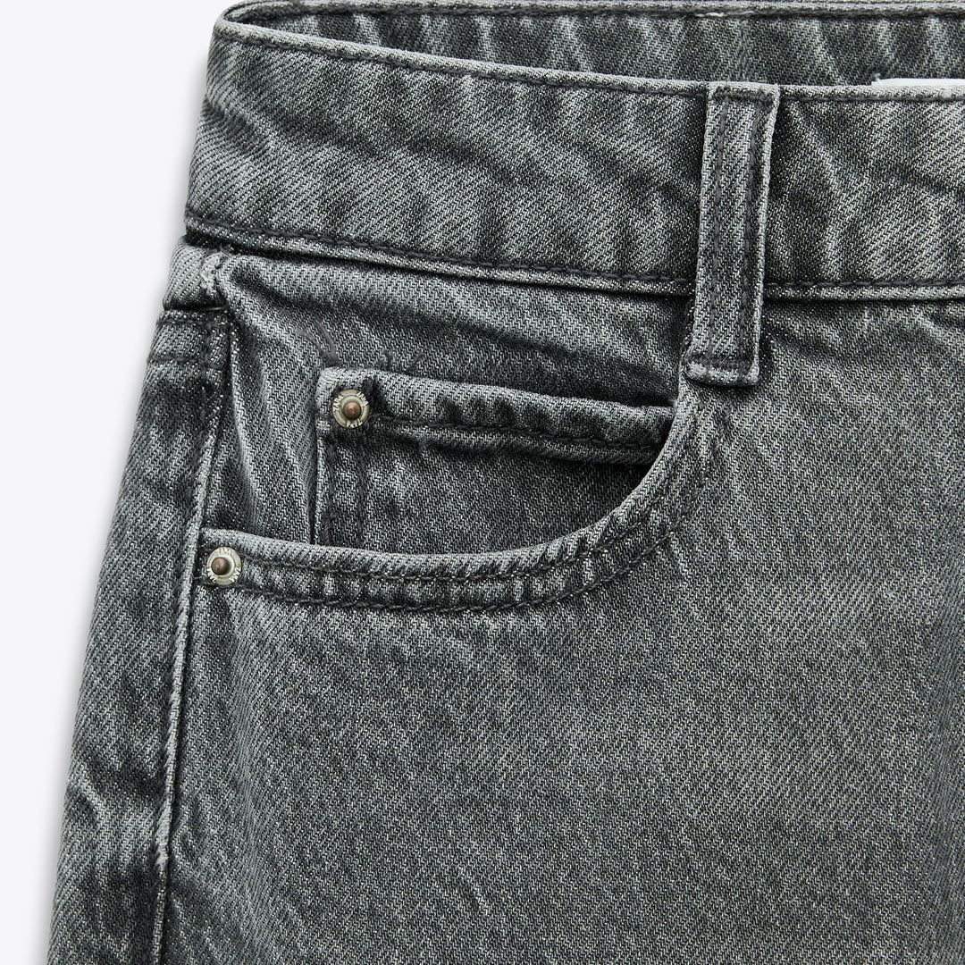 Moudda ZARA - Denim - Mom Slim Fit Authentique - Tunisie 3