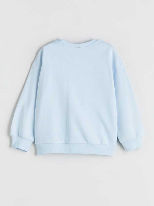 Moudda LC Waikiki - Sweatshirt en jersey sous licence Fille Bleu clair - Tunisie 2